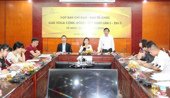 Cuộc thi Yoga cộng đồng Việt Nam lần thứ nhất - 2015